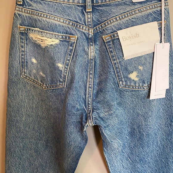 NWT Anthropologie Boyish “BILLY COUNTRY” Jeans Size 24 - Picture 14 of 16